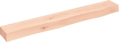 Obrázek produktu pro The Living Store Nástěnná police 80x10x6 cm dubový masiv neošetřený