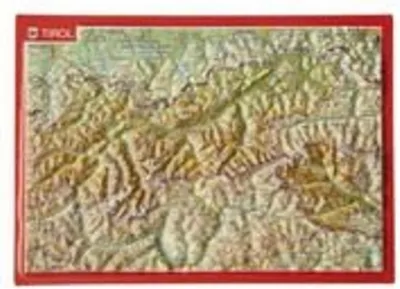 Produktbild von Reliefpostkarte Tirol