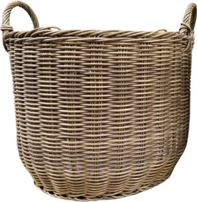 Produktbild von Pflanzkorb Lafiora Polyrattan Ø 39 cm H 30 cm natur
