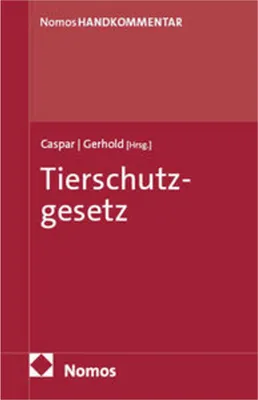 Obrázok produktu pre Tierschutzgesetz: TierSchG