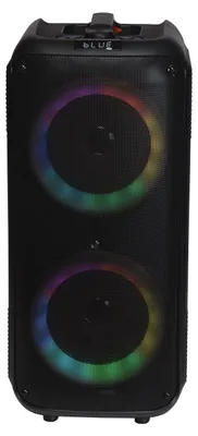 Produktbild von Denver BPS-354 Bluetooth Party Lautsprecher mit LED-Lichteffekten, TWS-Funktion, Schwarz
