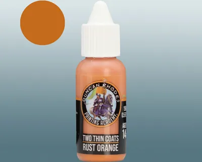 Produktbild von Duncan Rhodes TWO THIN COATS Rust Orange