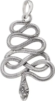 Produktbild von Schlange Schmuck Anhänger 925er Silber - Schlangen -