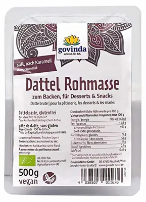 Image de Pâte de dattes 500g