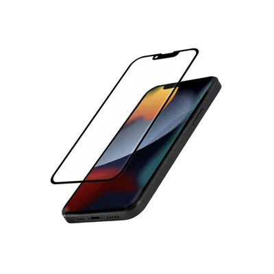 Produktbild von Gehärtetes Glas Crong Anti-Bakteriell 3D Rüstungs Glas Apple iPhone 14/13/13 Pro + Installationsrahmen