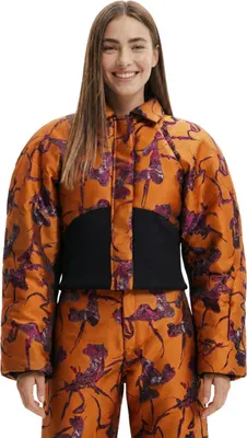 Productafbeelding van Desigual winterjas voor dames, model Maitrepierre, kleur oranje, maat S