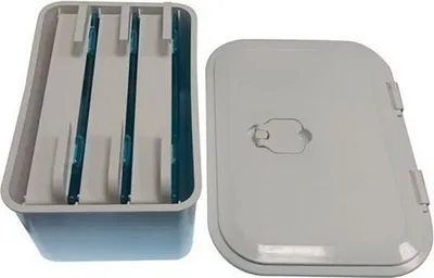 Produktbild von Goldenship Tablettbox Silber  Silber One Size