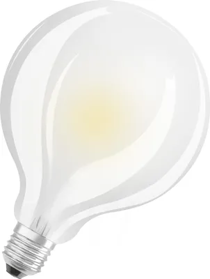 Image de OSRAM LED Star GLOBE95, ampoule LED filament mat en forme de globe de 95mm de diamètre, culot E27, blanc froid (4000K), 1521 lumens, remplace les ampoules à incandescence traditionnelles de 100W, 1 pack