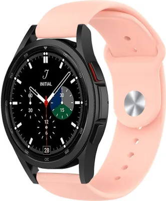 Produktbild von Strap-it Samsung Galaxy Watch 4 Classic 42mm Sportarmband (Rosa)