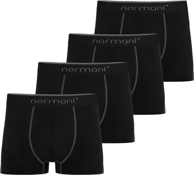 Produktbild von normani 4 Herren Boxershorts aus Baumwolle