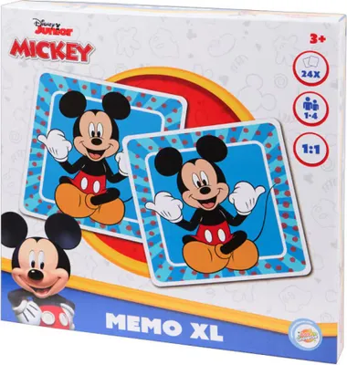 Produktbild von Disney Mickey Fun Gedächtnisspiel XL 24 Stück