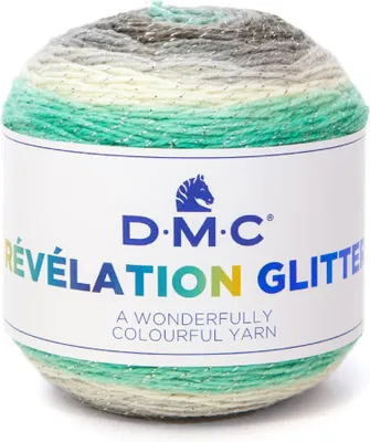 Produktbild von DMC Révélation Glitter – mehrfarbiges Garn mit Glitzereffekt (Farbe 505)