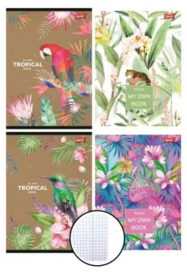 Produktbild von Tropical Notizbuch A4 80k kariert Unipap