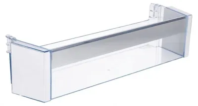 Flessenrek für Kühlschranktür, 438x112x98 mm, Kunststoff, transparent