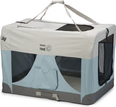 Produktbild von Beeztees Travel Time - Hundegitterbox - Nylon - 102x69x69 cm