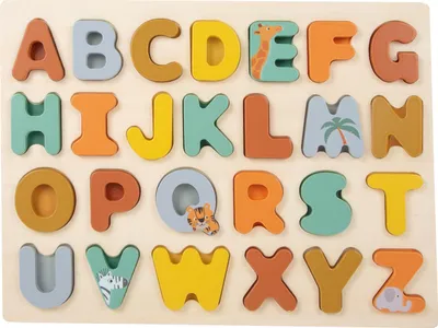 Immagine prodotto di piccolo piede Puzzle dell'alfabeto Safari