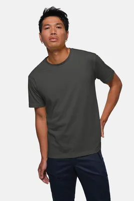 Produktbild von HAKRO T-Shirt MIKRALINAR® 281, karbongrau, L
