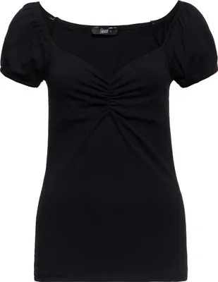 Produktbild von QUEEN KEROSIN Basic T-Shirt Black S