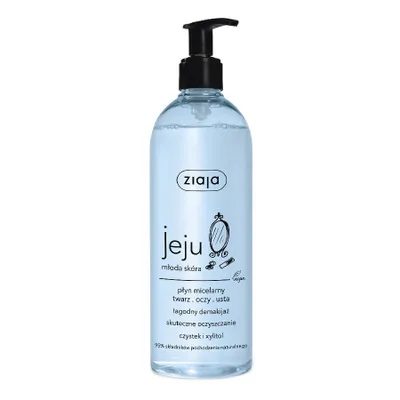 Produktbild von Ziaja Jeju Młoda Skóra Płyn micelarny twarz/oczy/usta, 390 ml