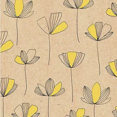 Produktbild von Braun + Company Flowerlines, Mehrfarbig, Papier, Muster, 330 mm, 330 mm, 20 Stück(e)