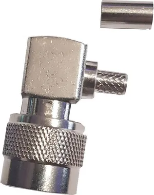 Immagine prodotto di Connettore N a crimpare angolato per H155