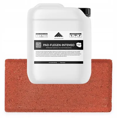 Obrázek produktu pro Tónovací impregnace pro zámkovou dlažbu a beton, Bekerfarb, červená, 10 litrů