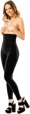 Produktbild von Damen Leggings Figur formen mit Shaping Effekt Hohe Leib höhe Stretch Korsett