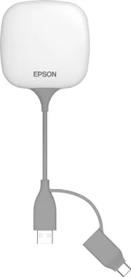 Productafbeelding van Epson ELPWP10 - Draadloos presentatiesysteem, Epson, Wit, 10 m, Compatibel met: EB-L735U, EB-L730U, EB-L720U, EB-L635SU, EB-L630U, EB-L630SU, EB-L530U, EB-L520U, EB-L200SX, EB-L200SW..., Draadloos, WLAN