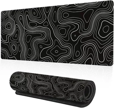Productafbeelding van Grote Gaming Muismat 800 x 300 mm | Bureaubescherming met Rubber Onderkant