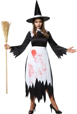 Produktbild von dressforfun® Frauenkostüm Gruselige Hexe
