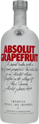 Produktbild von Absolut Grapefruit 40% 1 ltr.