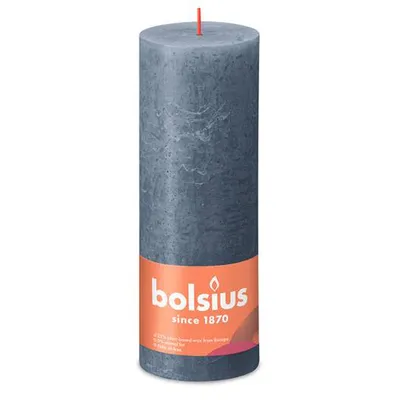 Obrázek produktu pro Bolsius Rust.Stumpenk. Hortensienblau