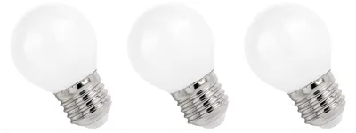 Produktbild von Spectrum E27 LED-Lampe P45 4W 410lm 4000K neutralweiß 3 Stück