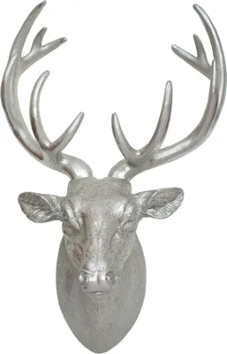 Produktbild von Wanddeko Hirsch Kopf Büste Geweih Deko Figur Skulptur Reh Bock Rentier Elch Kuh