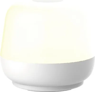 Produktbild von Luxus - Tischlampe Naxos - Weiß - H8 x Ø9