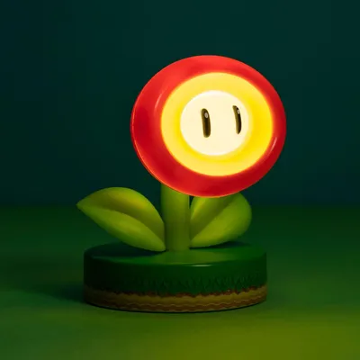 Produktbild von Paladone Products PP6362NNV2 - Super Mario Icon Lampe Fire Flower (V2) - Neu