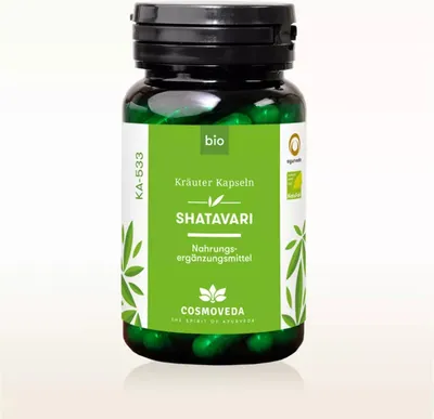 Produktbild von Cosmoveda -  Shatavari Kapseln - 80 Stück