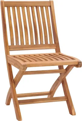 Obrázok produktu pre vidaXL, skladacie stoličky, 4 kusy, masívne drevo, teak