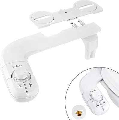 Produktbild von Bidetaufsatz zur Gesäßreinigung,Einfache Installation,Bidet-Aufsatz,nicht elektrisch,selbstreinigende Düse,einstellbarer Wasserdruck