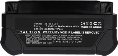 Image de CoreParts Batterie pour Panasonic Body (MBXCAM-BA515)