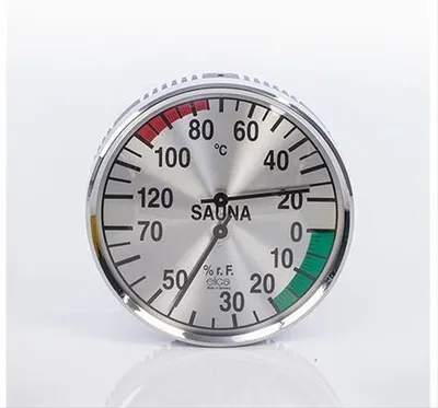 Produktbild von Eliga Klimamesser für Sauna Ø135mm silber