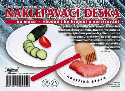 Produktbild von CZ prkénko d28cm-deska naklepávací,plast