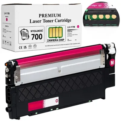 Produktbild von Ersatztoner für HP 117A W2073A Magenta mit Chip 150NW 178NW 179FNW