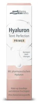 Produktbild von Medipharma Cosmetics Hyaluron Teint Perfection Primer korrigiert Hautrötungen, 30 ml Lösung