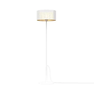 Obrázek produktu pro Stojací lampa Euluna 'Jovin' z bílého kovu