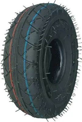 Produktbild von Kinderquadreifen Quadreifen Reifen Mini-Quad 4.10x3.5-4 Noppenprofil schwarz