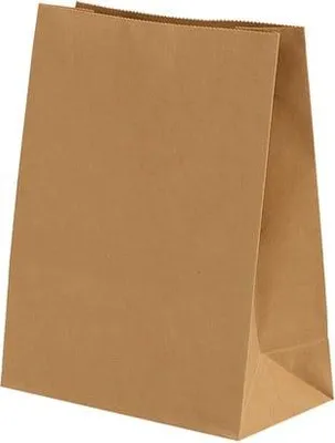 Produktbild von Papiertüte KLOCKOWA 180x80x225 / BRAUN GLATT