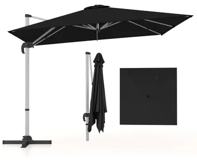Productafbeelding van Vierkante Parasol - Zonnescherm - Tuinparasol - Terrasparasol - Marktkraamparasol - 300 x 300 cm