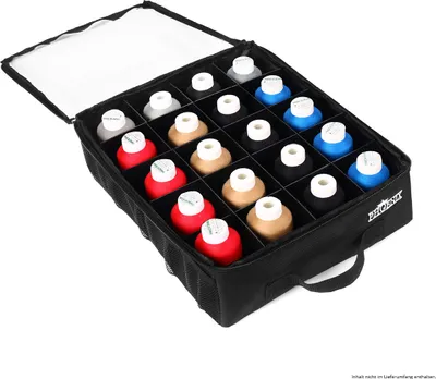 Produktbild von Phönix Garntasche für 20 Overlock Garnrollen