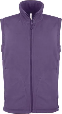 Produktbild von Kariban Herren Fleece Jacke Weste Bodywarmer Übergangsjacke, Größe:3XL, Farbe:Purple